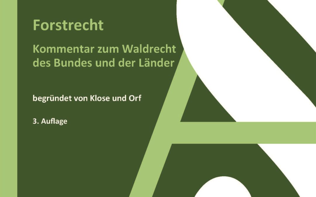 Forstrecht – Neuauflage 2026